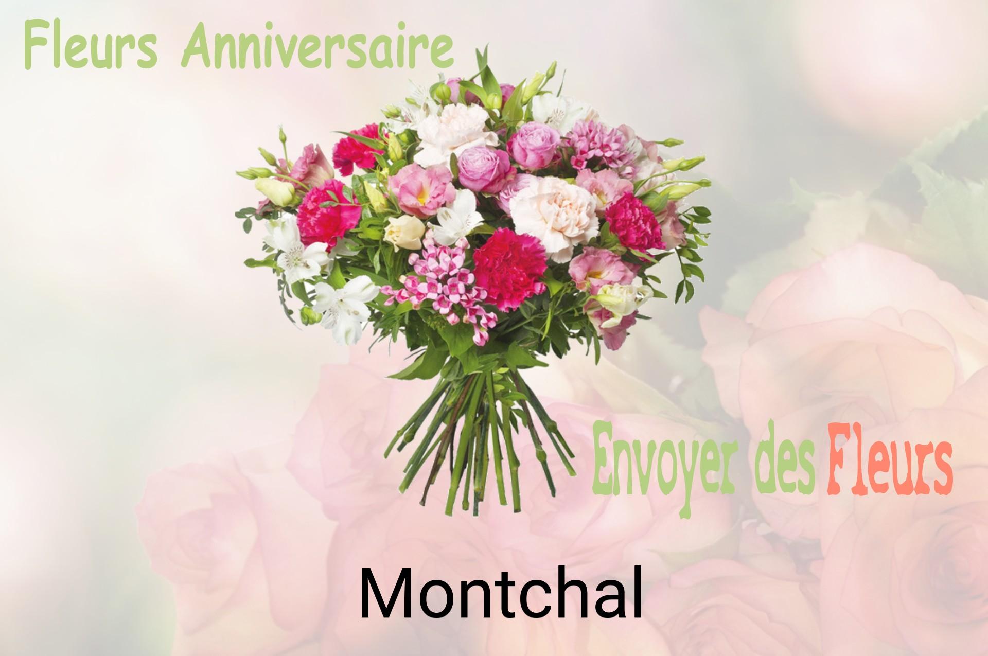 Bouquet de fleurs d’anniversaire livré à Montchal
